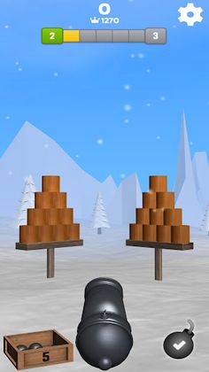 Cannon Balls Fire Blast 3D - Screenshot 3