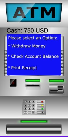 ATM Cash Machine Simulator - Screenshot 4