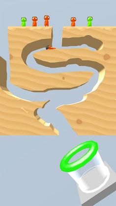 Human Golf 3D - Screenshot 3