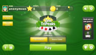 Zen TriPeaks Solitaire - Screenshot 1