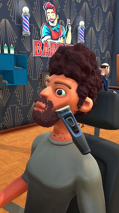 Fade Master 3D: Barber Shop - Screenshot 1