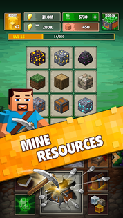 Minetap 3D: Idle-Merge RPG - Screenshot 1