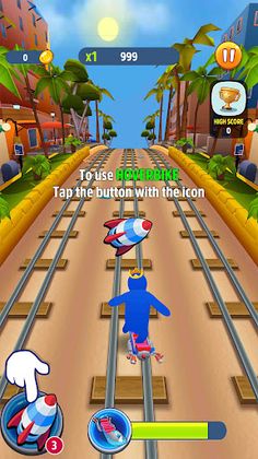 Rainbow Run: 3D Running Game - Screenshot 3