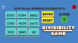 Divisibility Game - Screenshot 1