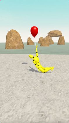 Ragdoll Balloon - Screenshot 1