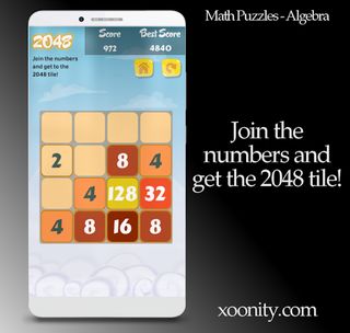 Math Puzzles - Algebra Game, M - Screenshot 3