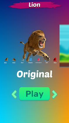 Animal Meme Simulator 38 Lion - Screenshot 1