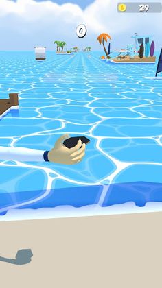 Stone Skimming 3D - Screenshot 1