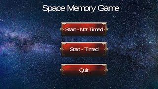 Space Memory Game - Screenshot 1
