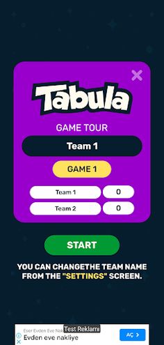 Tabula - Taboo Word Game 2023 - Screenshot 4