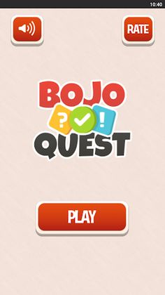 Bojo Quest - Knowledge Quiz - Screenshot 1