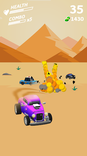 Car Crash: Cop Chase Simulator - Screenshot 2