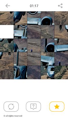 Jigsaw Aircraft Mosaic Puzzles - Screenshot 4