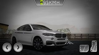 Drag BMW X6 Car City Simulator - Screenshot 1