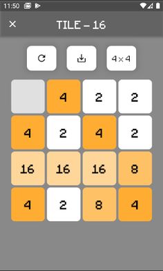 2048 Classic | Easy Color Mode - Screenshot 3