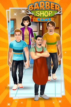 Barber Shop: Hair Cutting Game - Screenshot 1