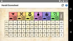 Scoresheet for Harald - Screenshot 3