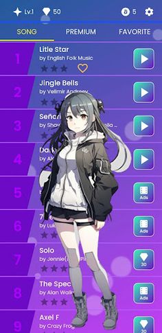 Music Nightcore Piano Tiles - Screenshot 2