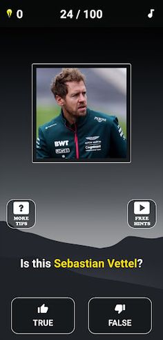 Formula 1:Guess F1 Driver Quiz - Screenshot 3