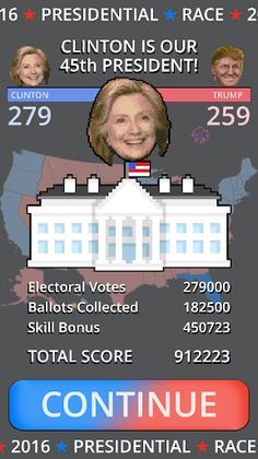 BALLOT HELL: TRUMP & CLINTON - Screenshot 3