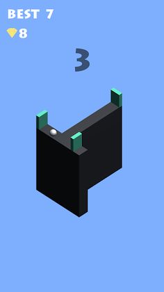 Endless Zigzag Walls - Screenshot 2