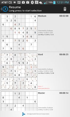 Sudoku Puzzle - Sudoque - Screenshot 3
