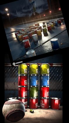 Hit Can Ball Knockdown Game - Screenshot 2