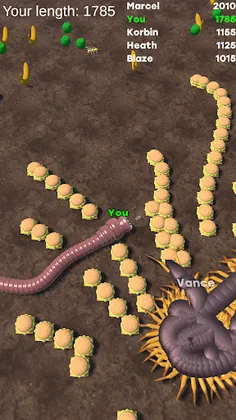 Real Worms.io - Screenshot 1