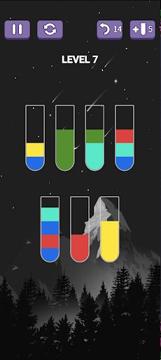 Sort Water Color Game Puzzle - Screenshot 2