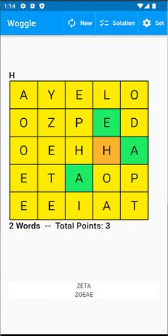 Woggle Practice - Screenshot 1