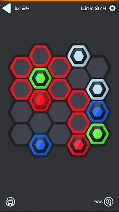 Hexa Star Link - Puzzle Game - Screenshot 1