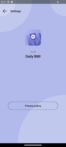 Daily BMI - Screenshot 4