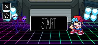 FNF Rainbow Purple Friends Mod - Screenshot 1