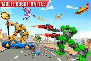 Flying Bus Robot Car Transform - Screenshot 3