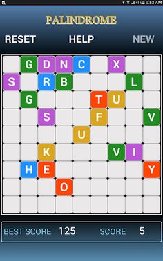 Lines 98 - Palindrome 5 Letter - Screenshot 3