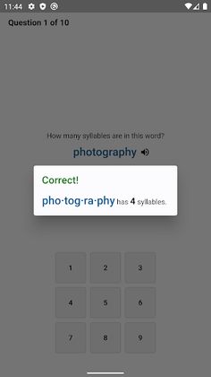 Syllable Challenge 500 - Screenshot 4