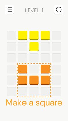 Swipe To Square - Screenshot 1