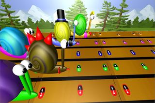 Turbo Snail Racing - Screenshot 1
