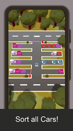 SortCar Puzzle 3D - Screenshot 2