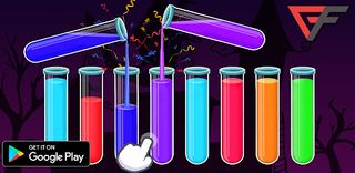 Water Color Sort – Puzzle Game - Screenshot 1