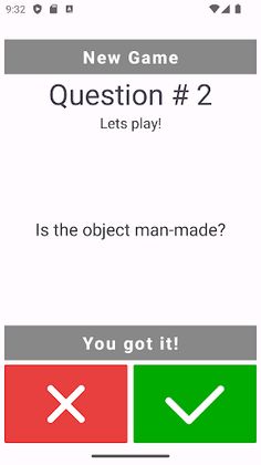 Twenty Questions - AI Powered - Screenshot 1