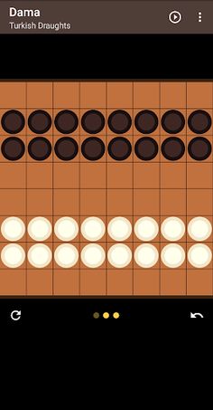 Dama (Turkish Draughts) - Screenshot 1