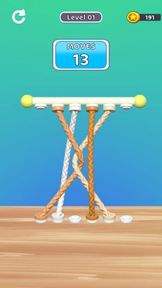 Color Rope Sort! - Screenshot 1