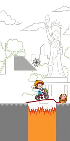 Draw Bridge: Crazy Food Tour - Screenshot 1