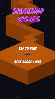 SpaceShip Zigzag - Screenshot 1