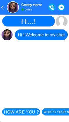 Creepy momo prank video call - Screenshot 4