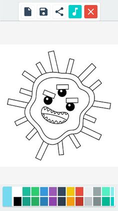 Virus Bacteria Coloring - Screenshot 4