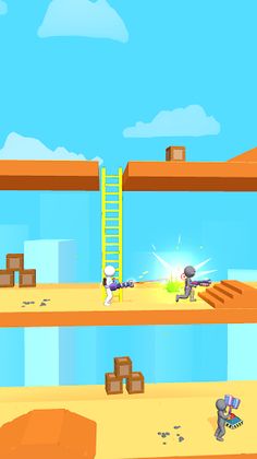 Ladder Fight - Screenshot 1