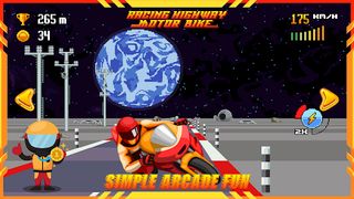 Racing Highway Game Motor Bike - Screenshot 3