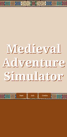 Medieval Adventure Simulator - Screenshot 1